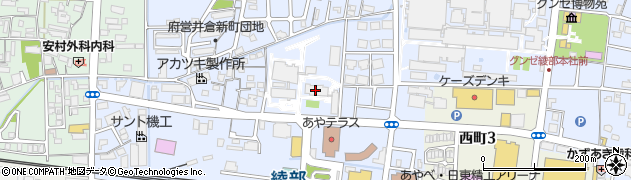 グンゼ株式会社研究開発部・京都研究所周辺の地図