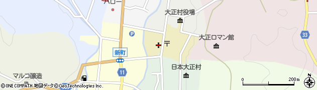 日本大正村資料館周辺の地図