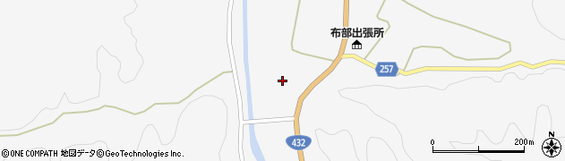 島根県安来市広瀬町布部288周辺の地図