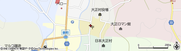 岐阜県恵那市明智町周辺の地図