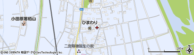 神奈川県小田原市栢山930周辺の地図