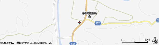 島根県安来市広瀬町布部277周辺の地図