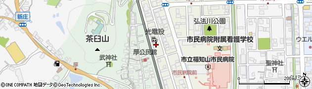 京都府福知山市厚中町32周辺の地図