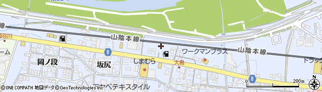 京都府綾部市大島町二反目18周辺の地図