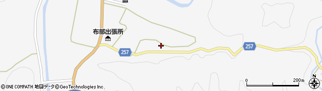 島根県安来市広瀬町布部363周辺の地図