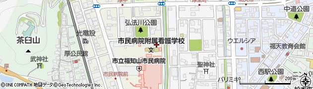 京都府福知山市厚中町240周辺の地図