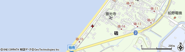 滋賀県米原市磯2233周辺の地図
