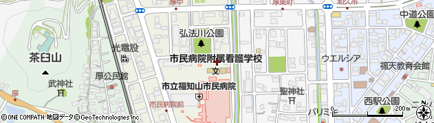 京都府福知山市厚中町238周辺の地図