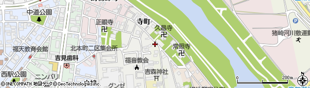 京都府福知山市西3周辺の地図