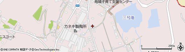 岐阜県多治見市笠原町1225周辺の地図