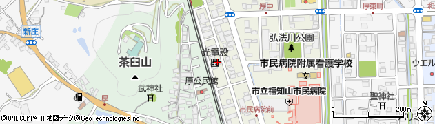 京都府福知山市厚中町42周辺の地図