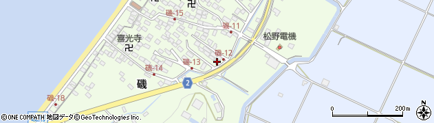 滋賀県米原市磯2031周辺の地図