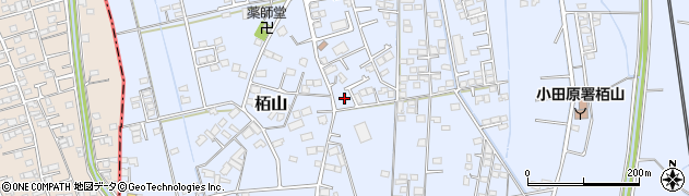 神奈川県小田原市栢山3267周辺の地図