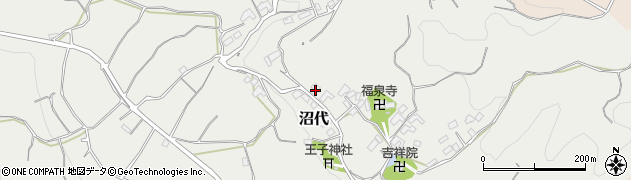 神奈川県小田原市沼代467周辺の地図