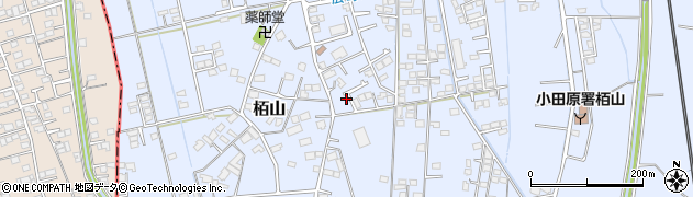 神奈川県小田原市栢山3266周辺の地図