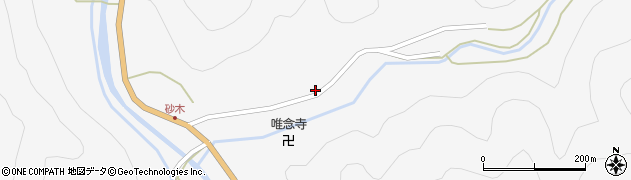 京都府南丹市美山町高野中野周辺の地図
