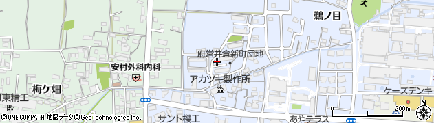 京都府綾部市井倉新町北大橋周辺の地図