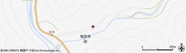 京都府南丹市美山町高野（中野）周辺の地図
