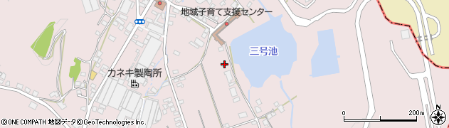 岐阜県多治見市笠原町上原区1197周辺の地図