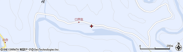 京都府南丹市美山町芦生15周辺の地図