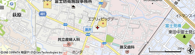 静岡県御殿場市萩原636周辺の地図