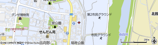 京都府綾部市青野町（出口）周辺の地図