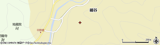 京都府京丹波町（船井郡）細谷（平野）周辺の地図