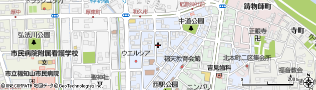 京都府福知山市昭和新町周辺の地図