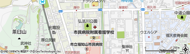 京都府福知山市厚中町219周辺の地図