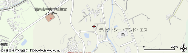 島根県雲南市木次町山方831周辺の地図
