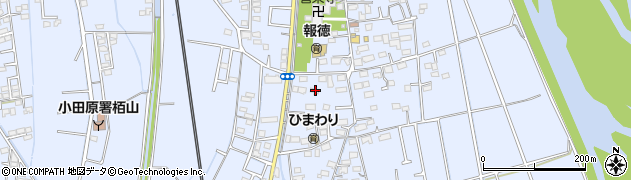 神奈川県小田原市栢山947周辺の地図