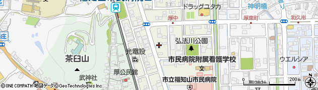 足立歯科医院周辺の地図
