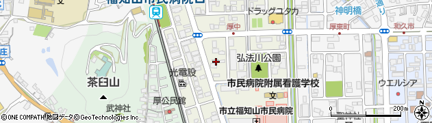 京都府福知山市厚中町186周辺の地図