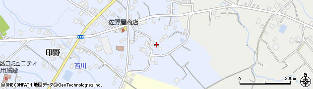 静岡県御殿場市印野2200周辺の地図