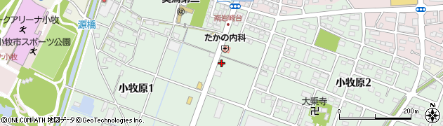来来亭 小牧店周辺の地図