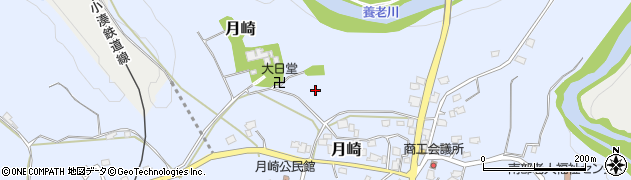 千葉県市原市月崎周辺の地図