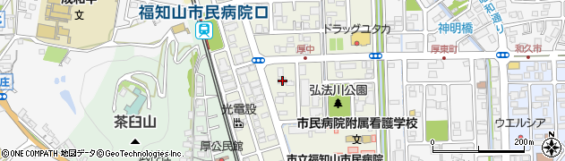 京都府福知山市厚中町188周辺の地図