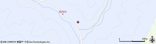 京都府船井郡京丹波町西河内23周辺の地図