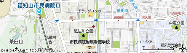 京都府福知山市厚中町211周辺の地図