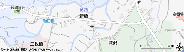 静岡県御殿場市新橋76周辺の地図