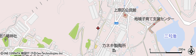 岐阜県多治見市笠原町上原区1264周辺の地図