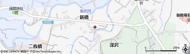 静岡県御殿場市新橋75周辺の地図