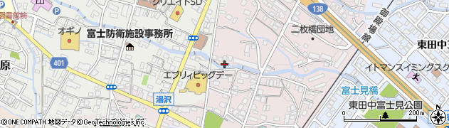 静岡県御殿場市二枚橋99周辺の地図