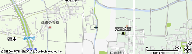 京都府綾部市延町庭苅19周辺の地図