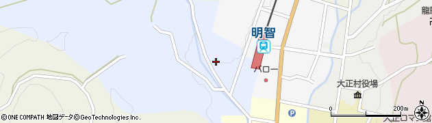 岐阜県恵那市明智町435周辺の地図