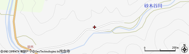 京都府南丹市美山町高野（セセノ谷）周辺の地図