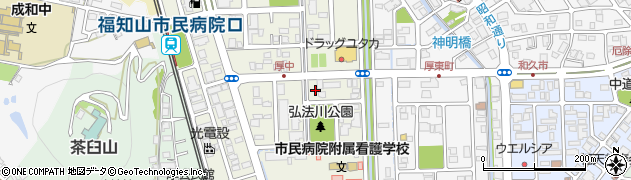 京都府福知山市厚中町214周辺の地図