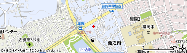デイサービスの家篠岡周辺の地図