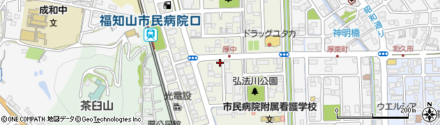 京都府福知山市厚中町176周辺の地図