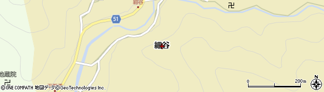 京都府京丹波町（船井郡）細谷周辺の地図